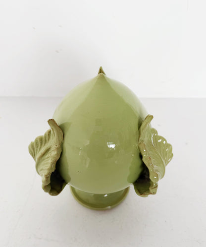 Pumo pugliese in ceramica verde salvia – Fatto a mano in Italia