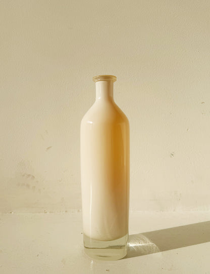Decorative, narrow-necked bottle