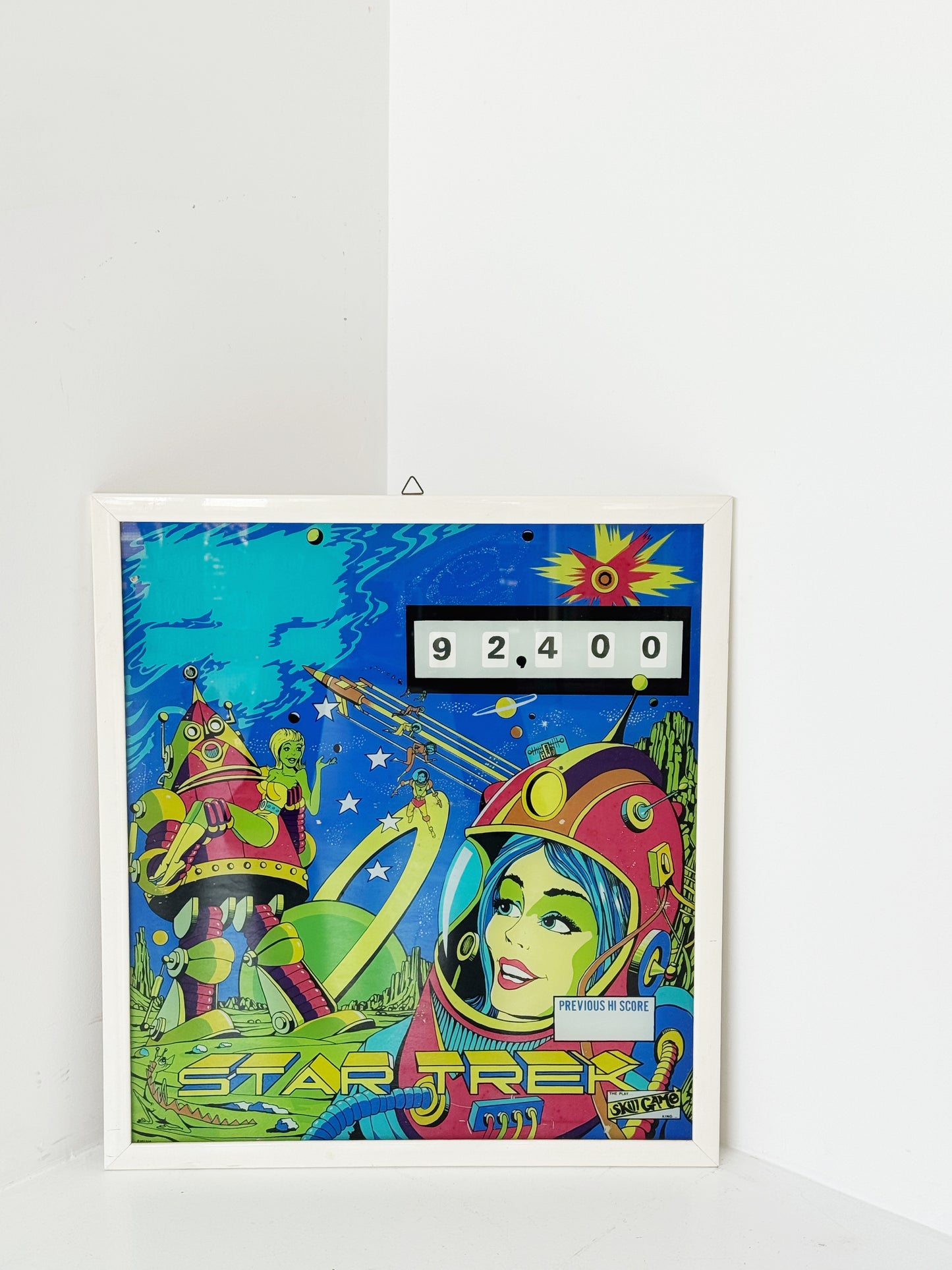 Pannello "Star Trek" - Grafica da flipper anni '70