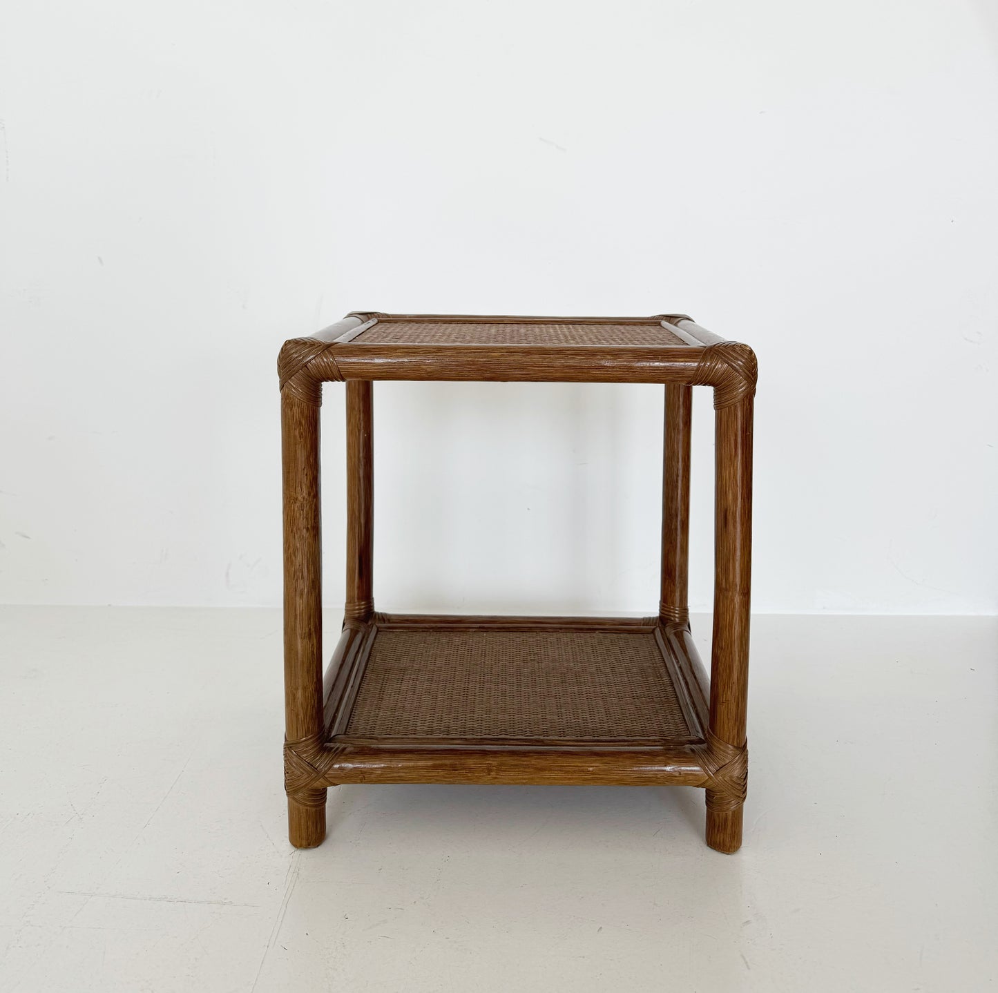 Bamboo coffee table, 1960s