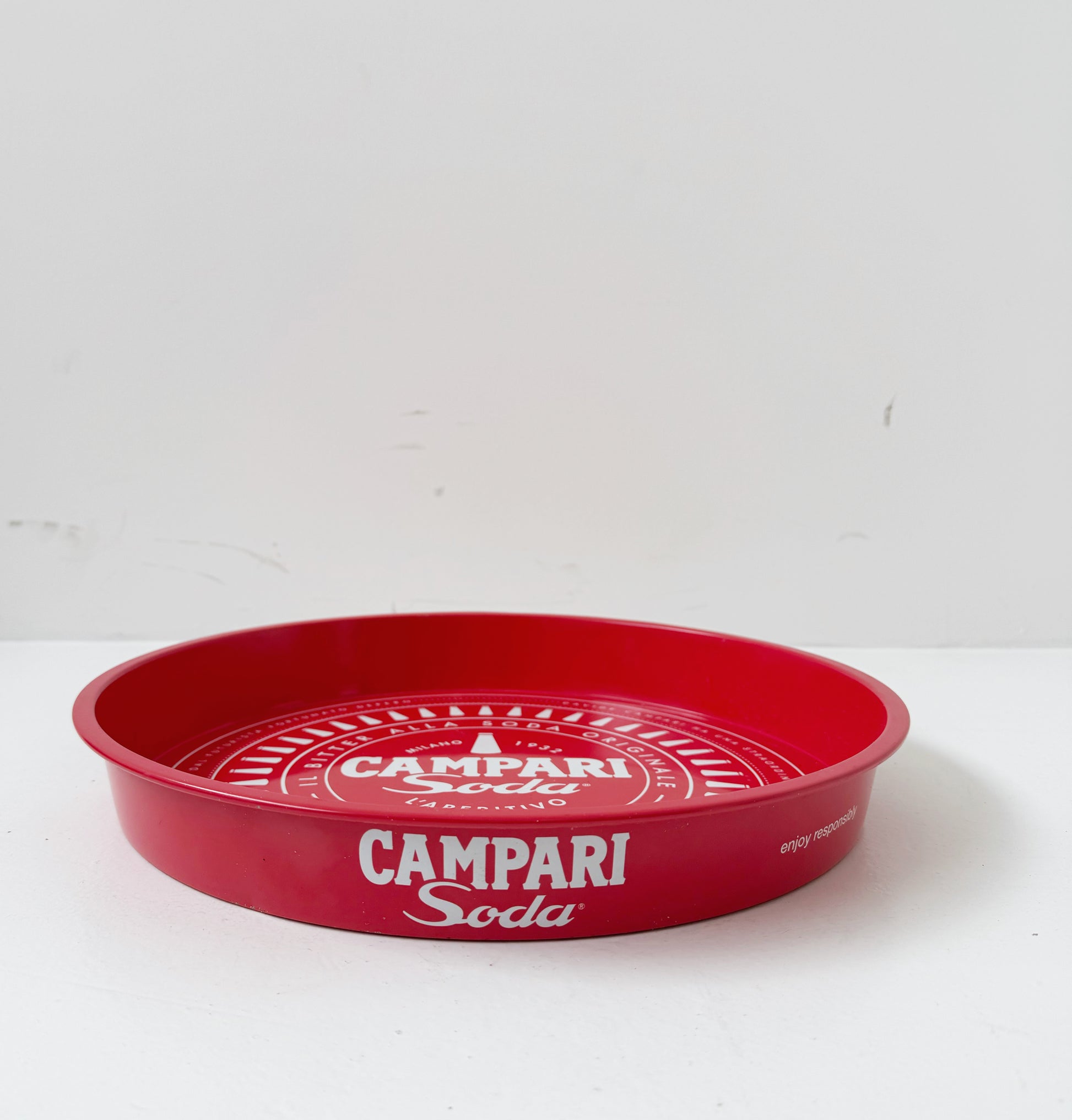 Vassoio pubblicitario Campari Soda – anni '90