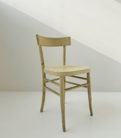 Sedia in legno dipinto – anni '50/'60