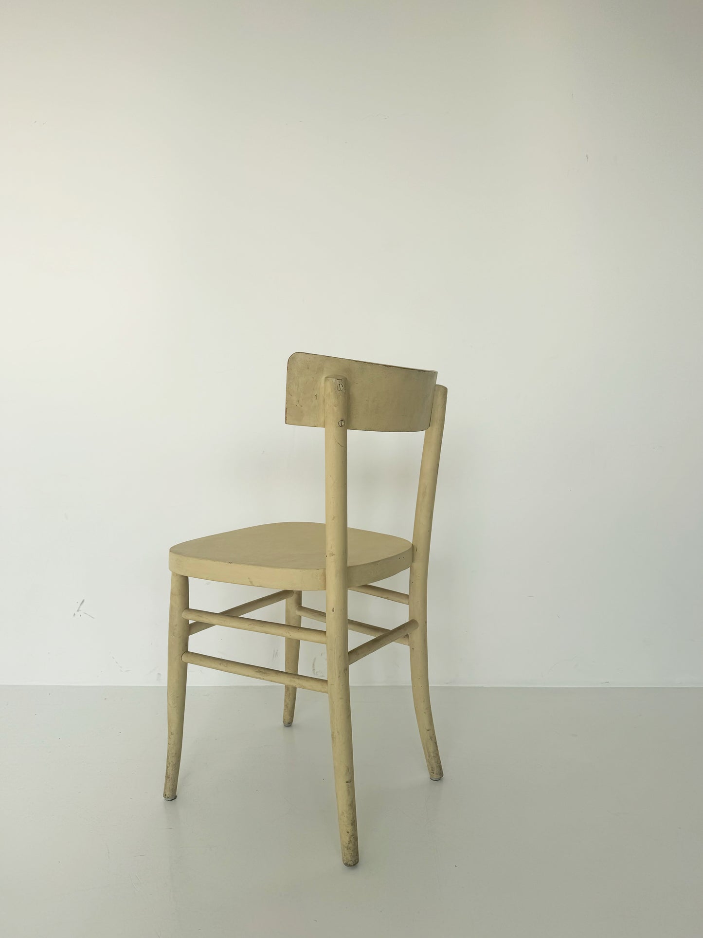 Sedia in legno dipinto – anni '50/'60