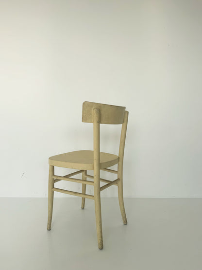 Sedia in legno dipinto – anni '50/'60