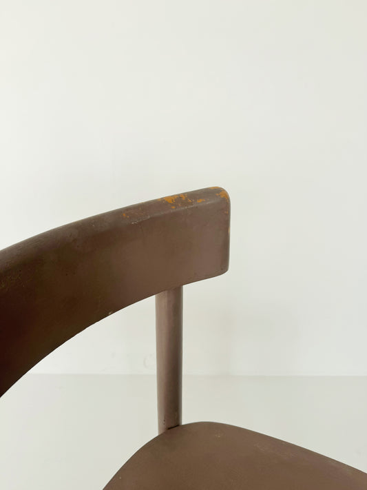 Sedia in legno dipinto – anni '50/'60