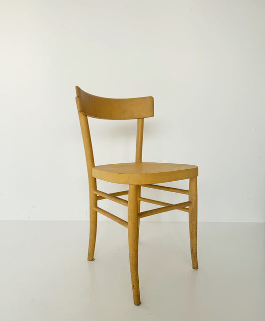 Sedia in legno dipinto – anni '50/'60