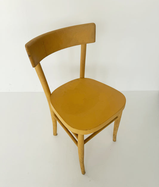 Sedia in legno dipinto – anni '50/'60