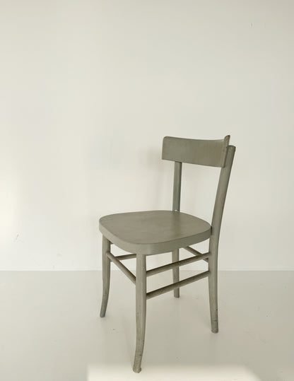 Sedia in legno dipinto – anni '50/'60