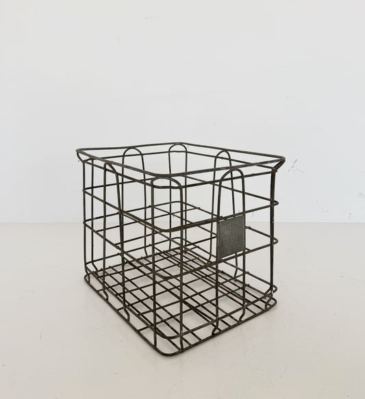 Portabottiglie vintage in metallo