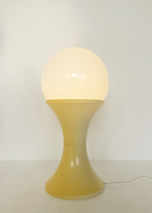 Lampada Tam Tam vintage anni '70 - Bianco avorio ingiallito