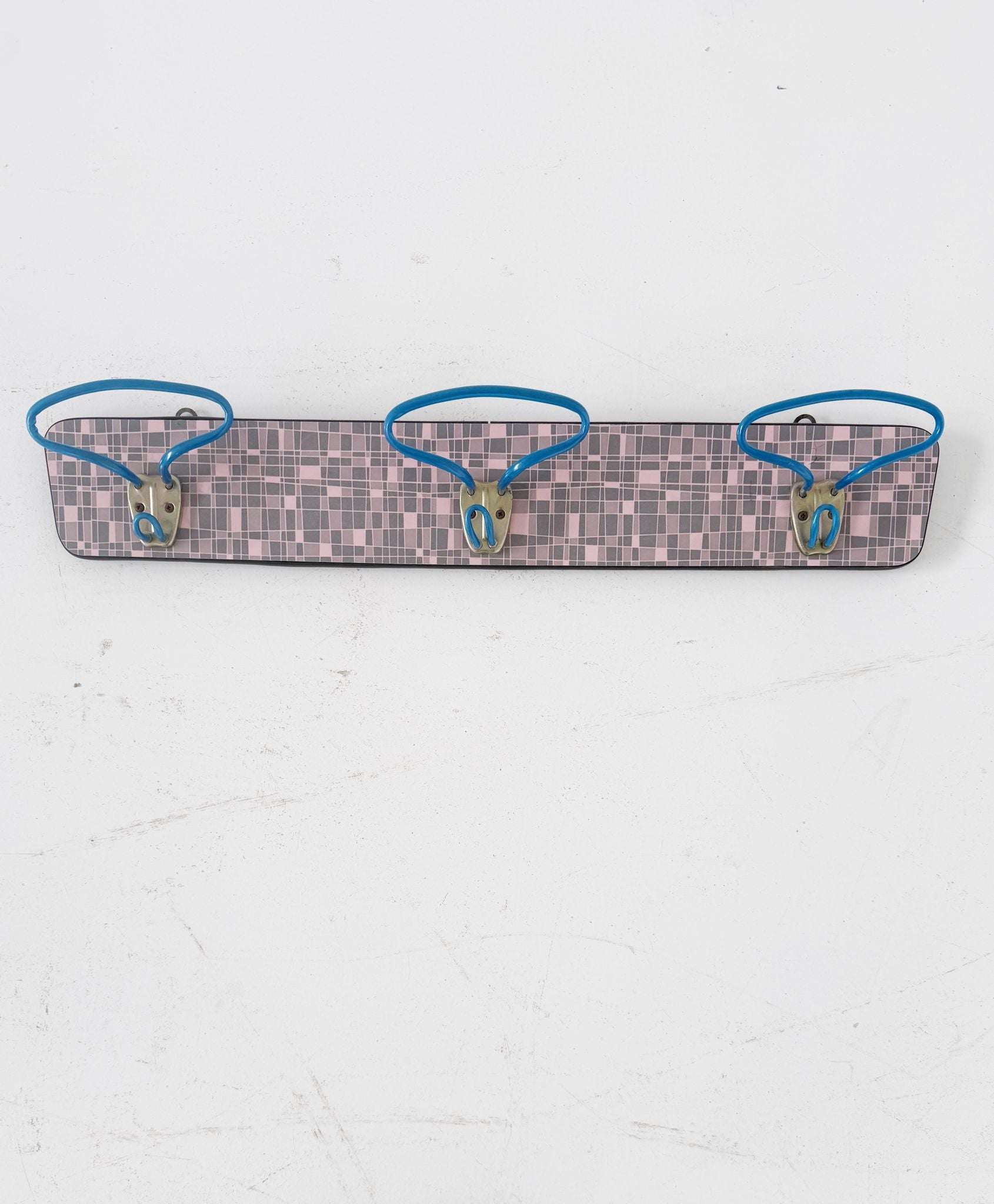 Wall hanger with 3 hooks – 1950s/1960s design