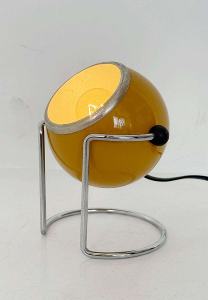 Adjustable Space Age Table Lamp in Lacquered Metal, 1970s