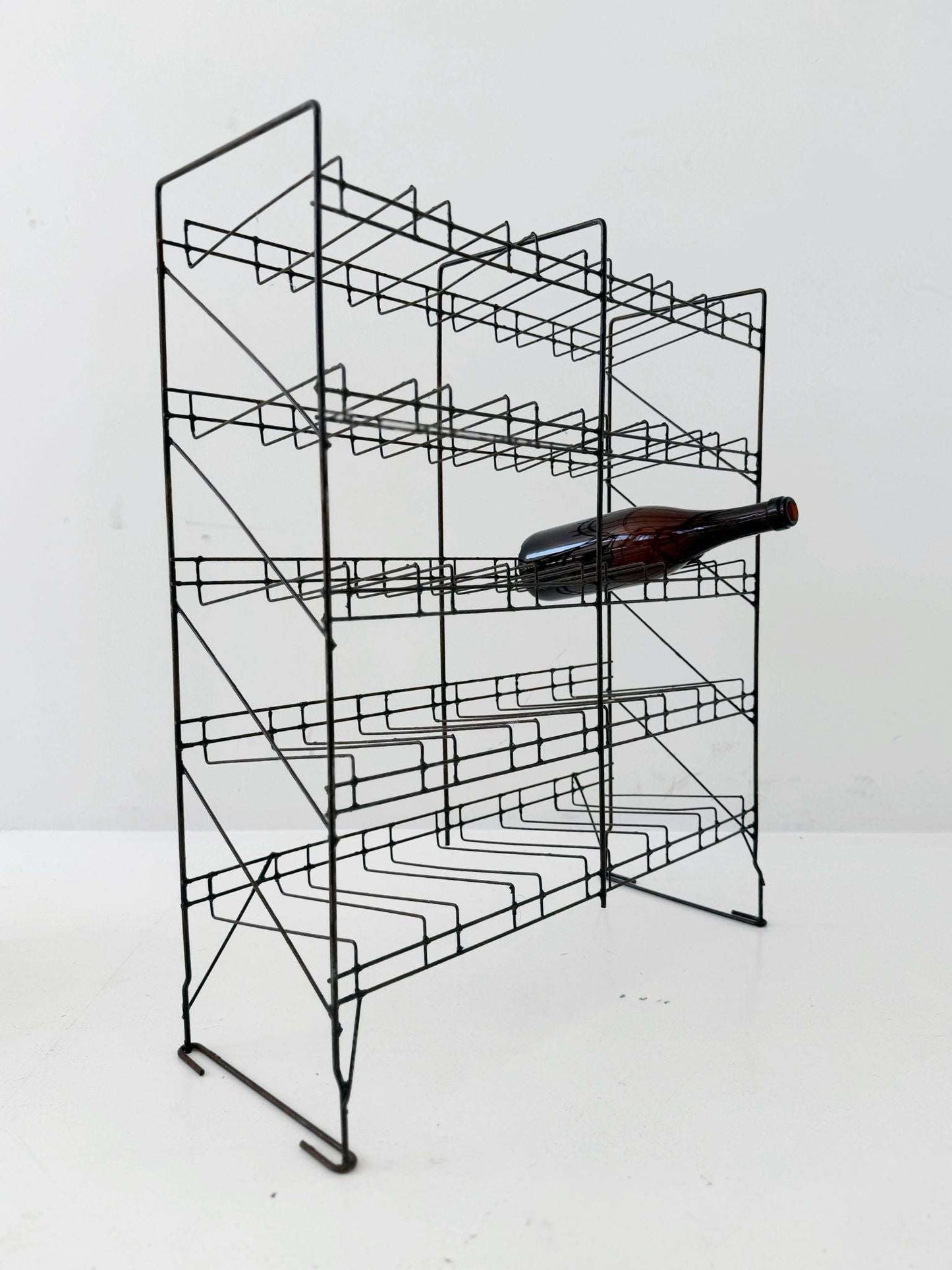 Modular Wire Wine Rack — 1950s/1960s