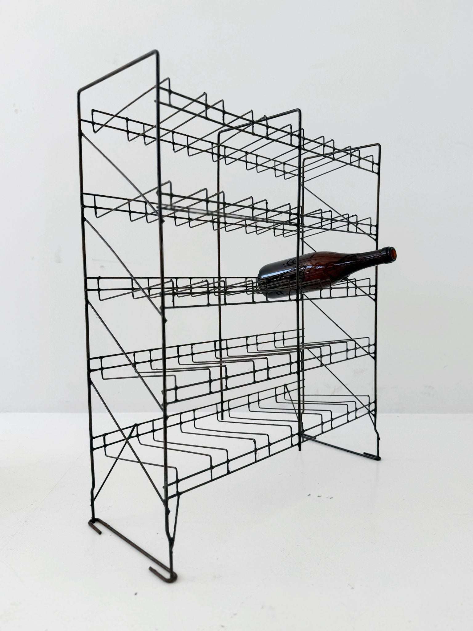 Modular Wire Wine Rack — 1950s/1960s