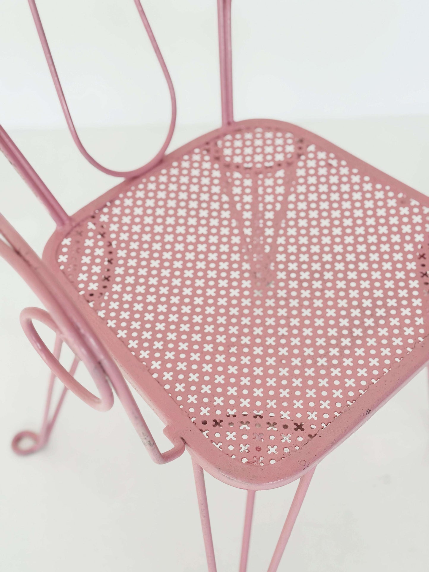 Wrought iron chair