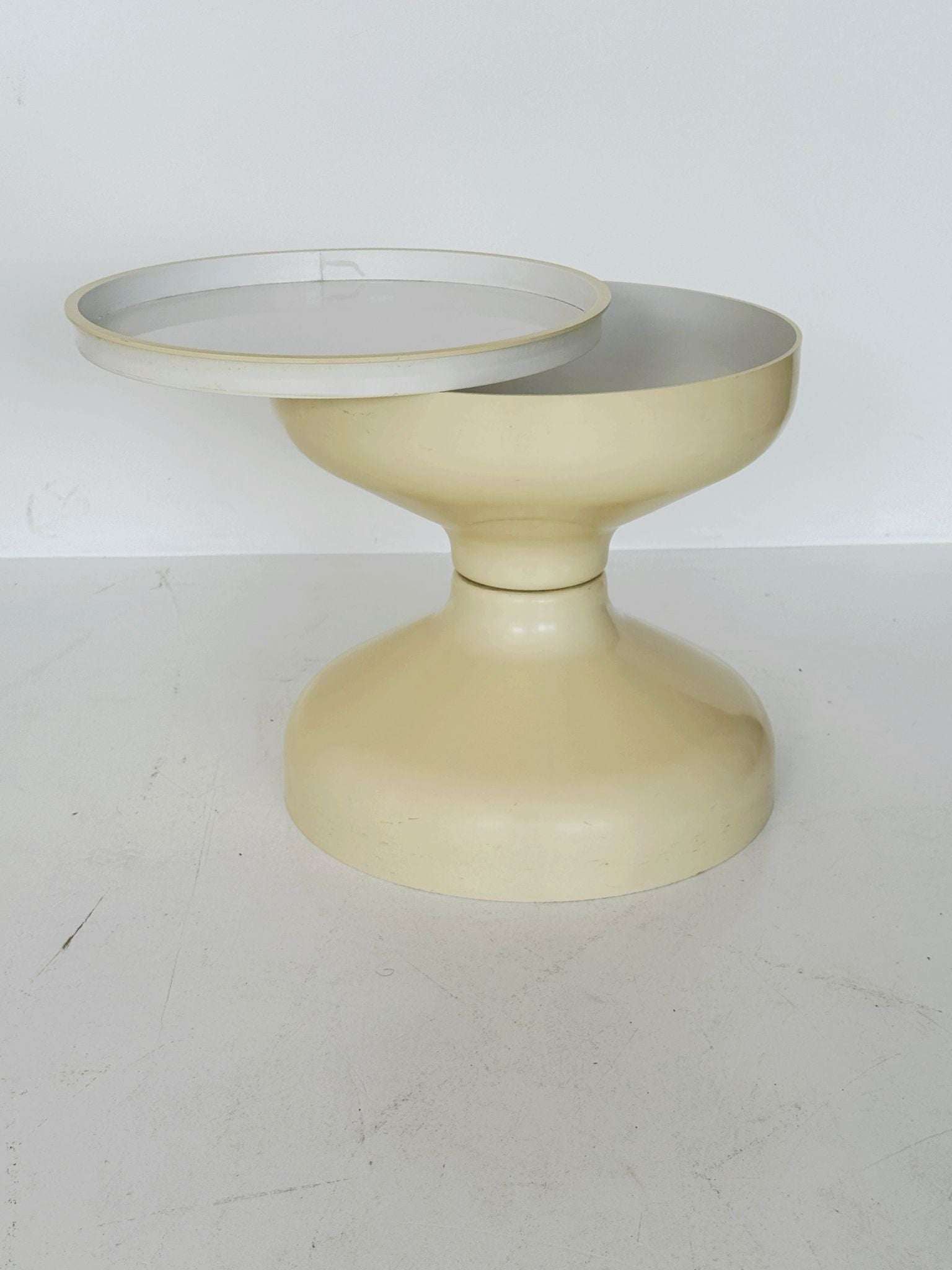 Side table/storage stool attributed to Achille Castiglioni, manufactured by Beylerian – 1960s
