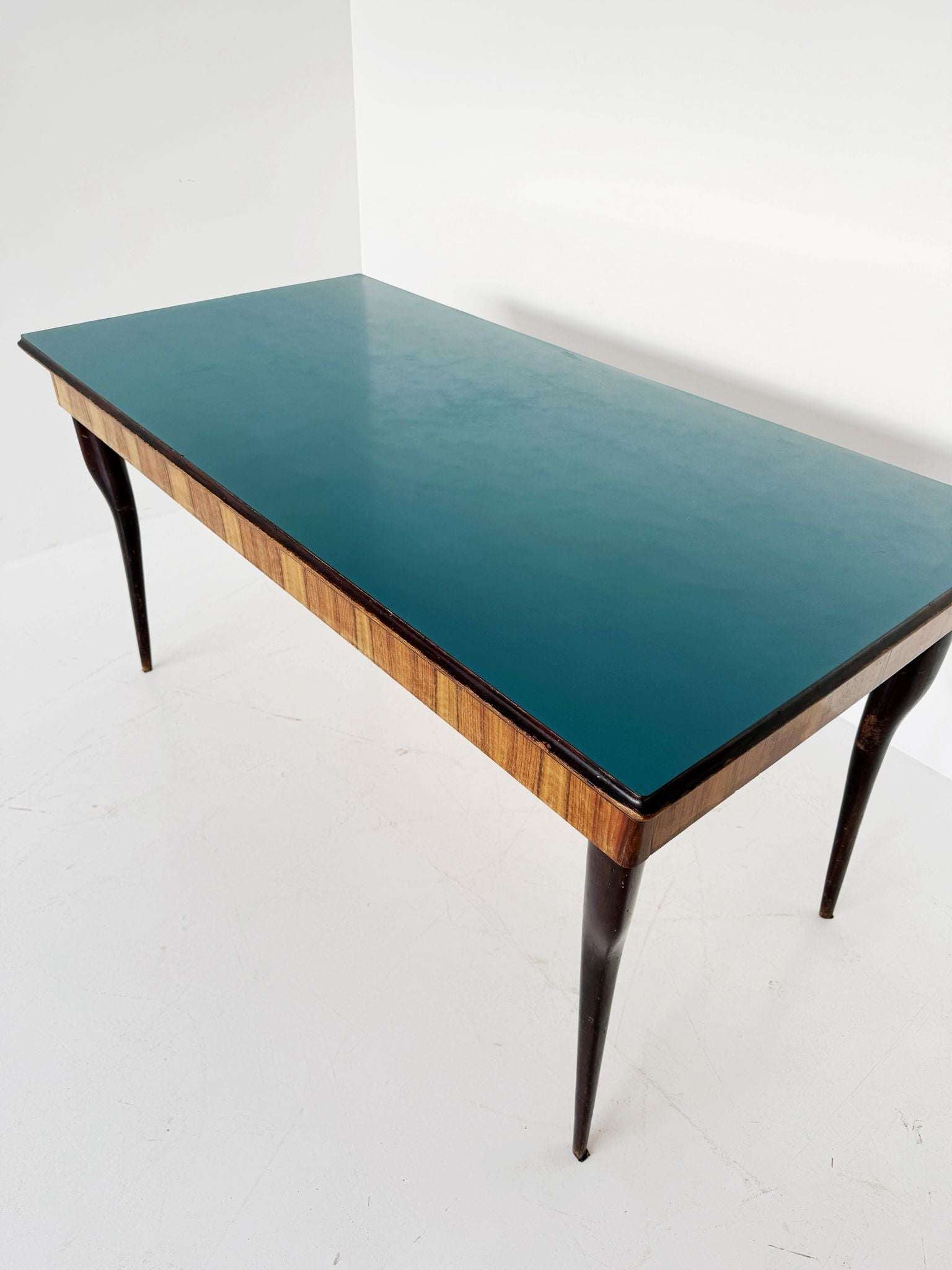 Tavolo rettangolare italiano mid-century