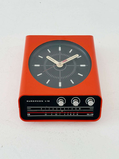 Europhon H10 alarm clock radio, 1970s