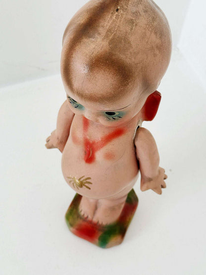 Kewpie Piggy Bank, Mid-20th Century