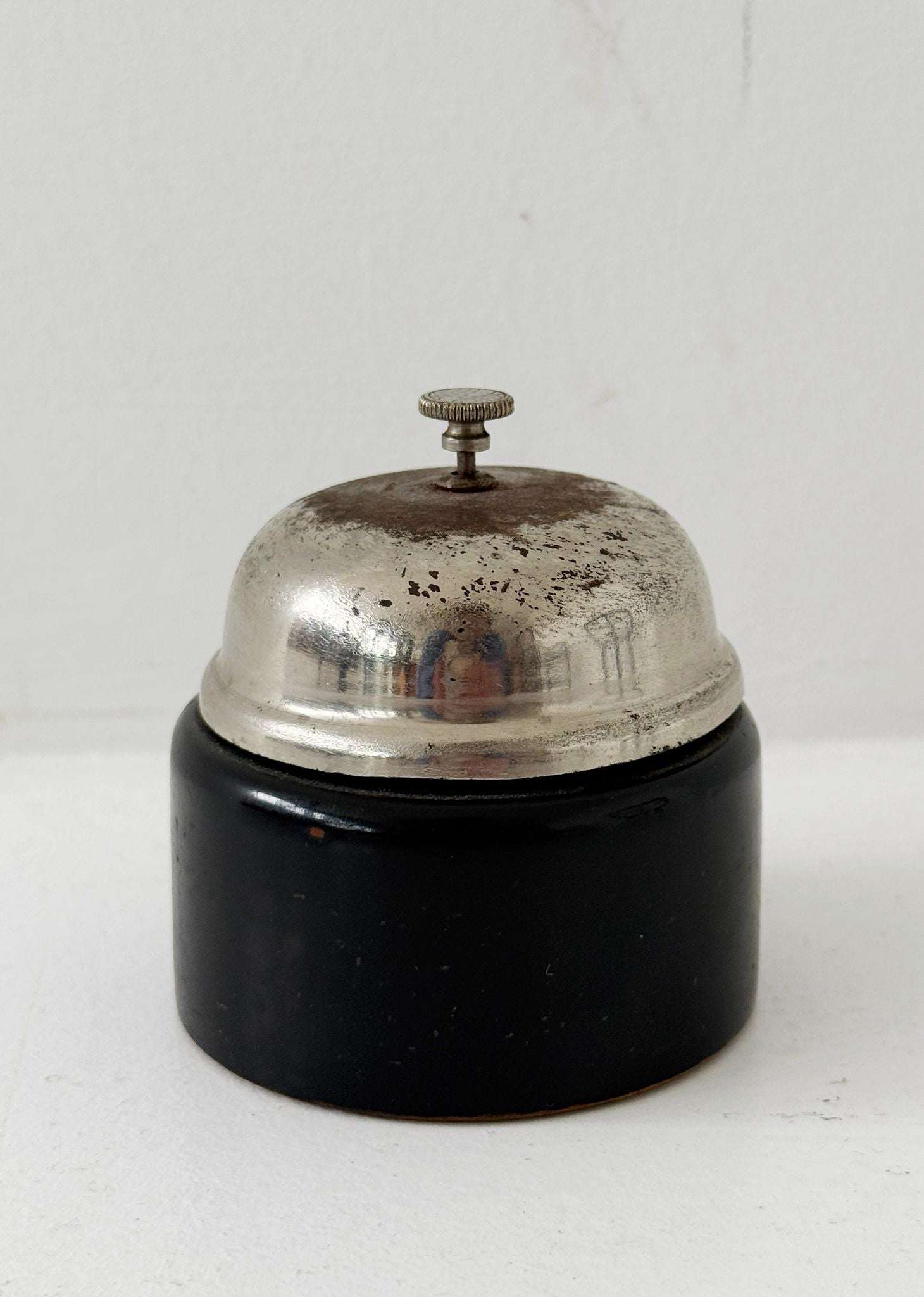 Chrome-plated hotel bell - 1960