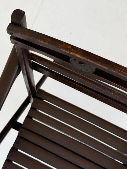 Sedia pieghevole in legno