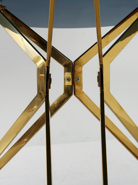 Pols Potten Gold and Glass Round Table
