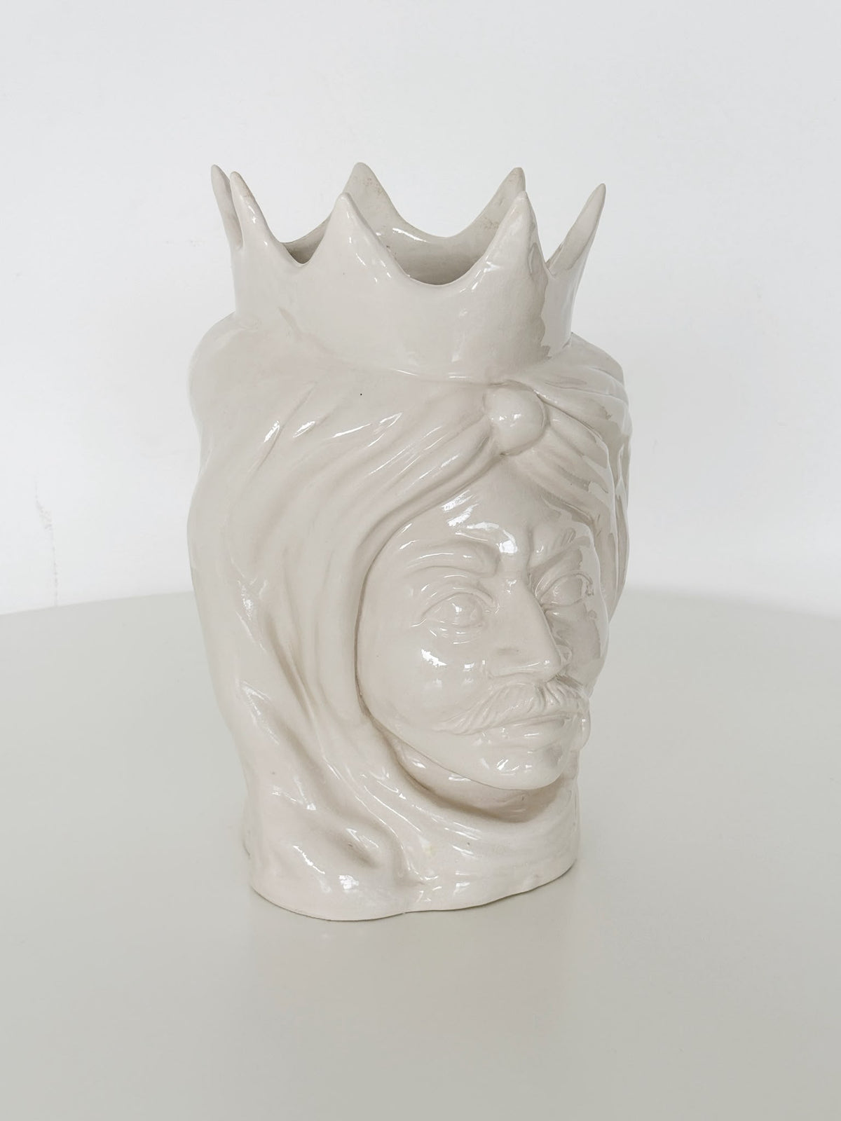 Grande testa di Moro Siciliana, Ceramiche Caltagirone