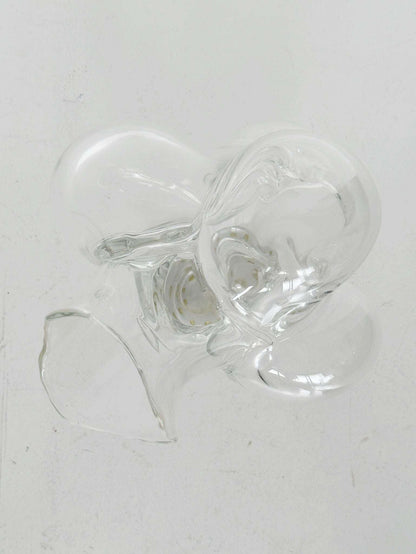 Zanetti Murano – Abstract glass sculpture, 1980s–1990s