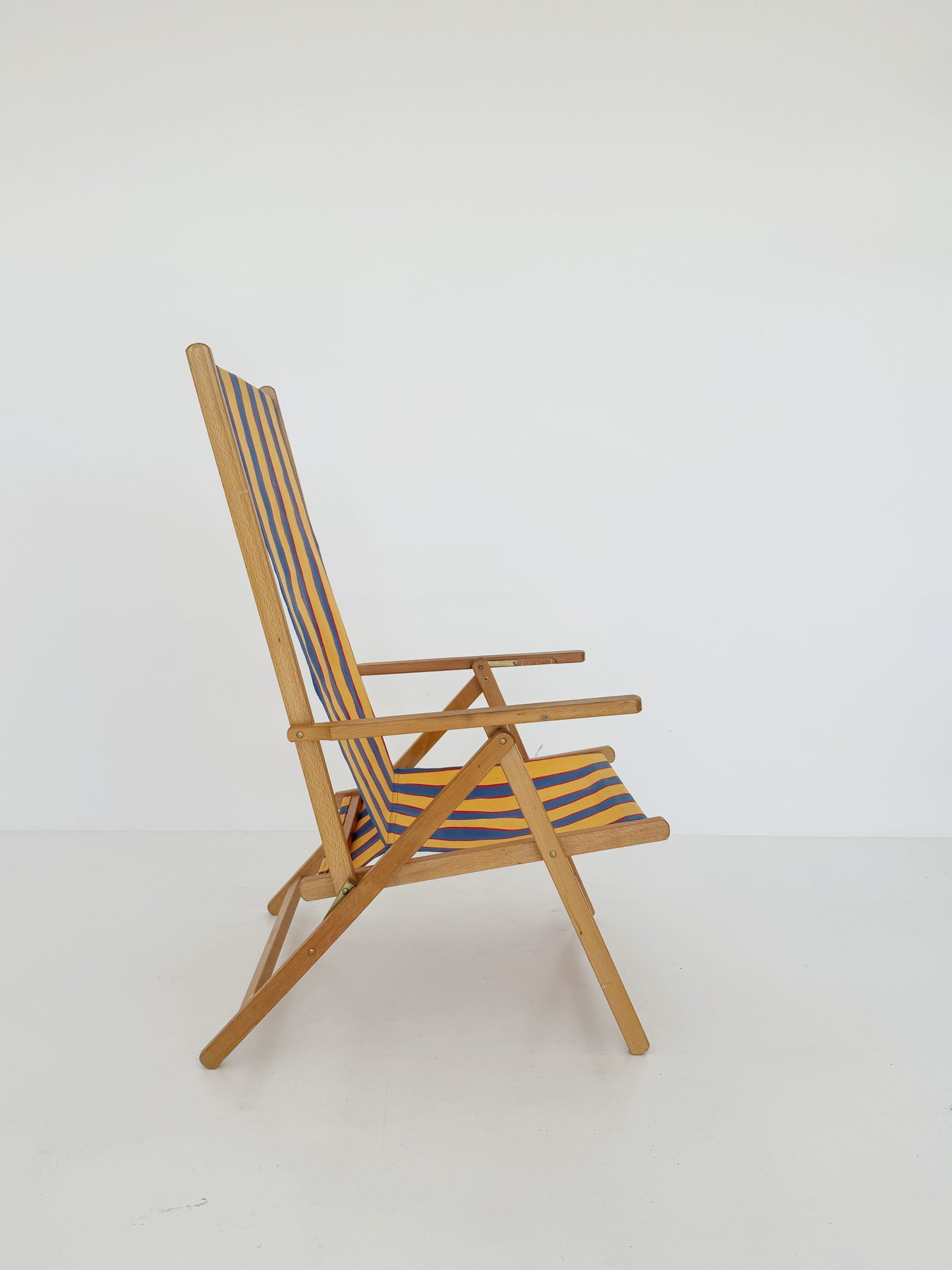 Sdraio in legno e tela