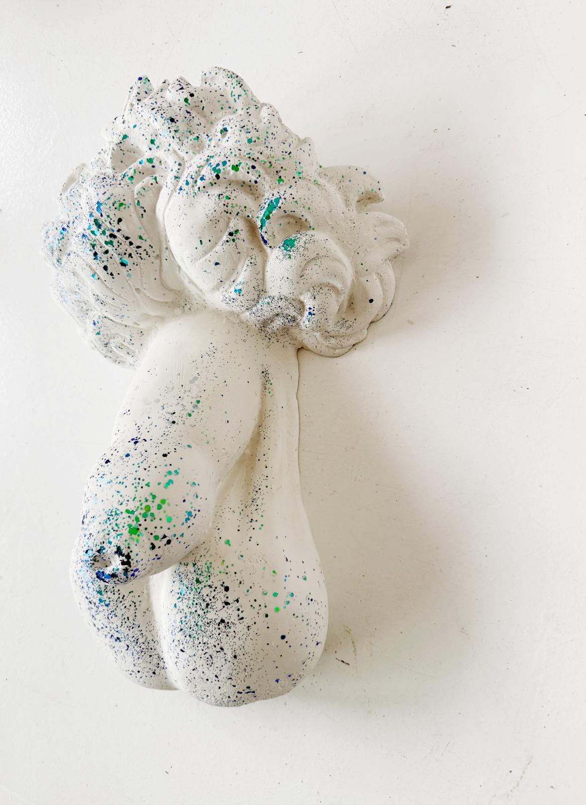 Frammento Ocean dal David — Calco in gesso, reinterpretazione contemporanea