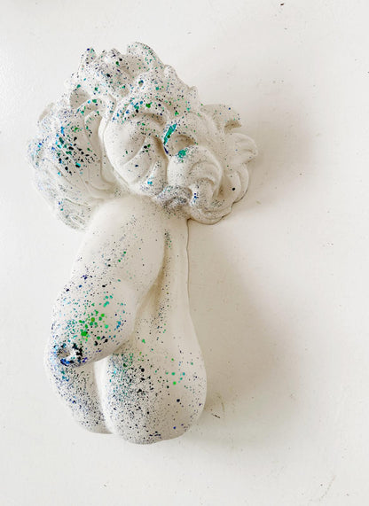 Frammento Ocean dal David — Calco in gesso, reinterpretazione contemporanea