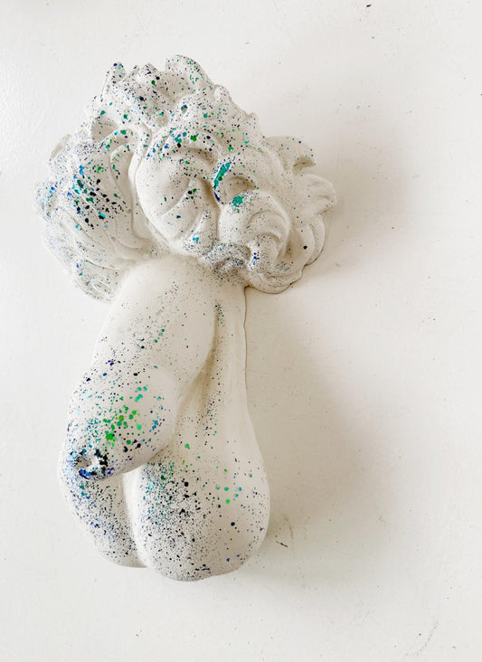 Frammento Ocean dal David — Calco in gesso, reinterpretazione contemporanea