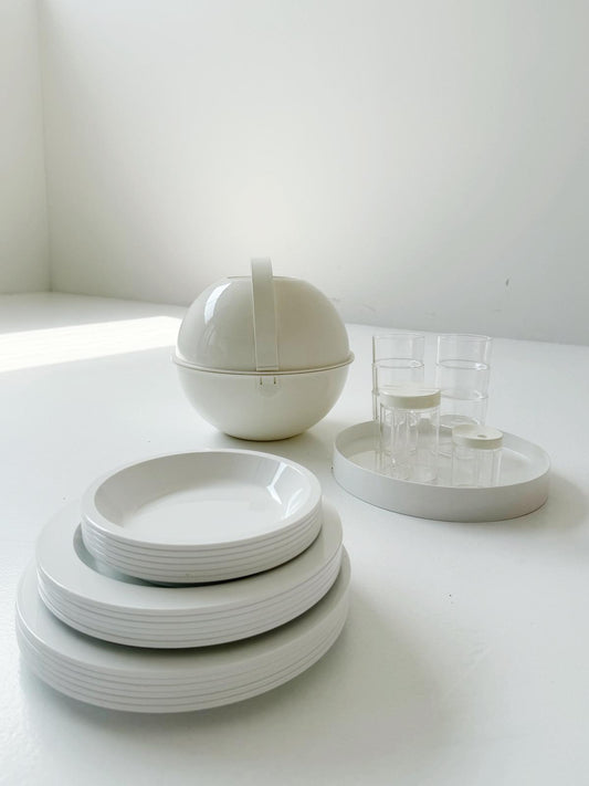 Pic Boll Picnic Set, Carlo Viglino for Guzzini, Italia, 1968