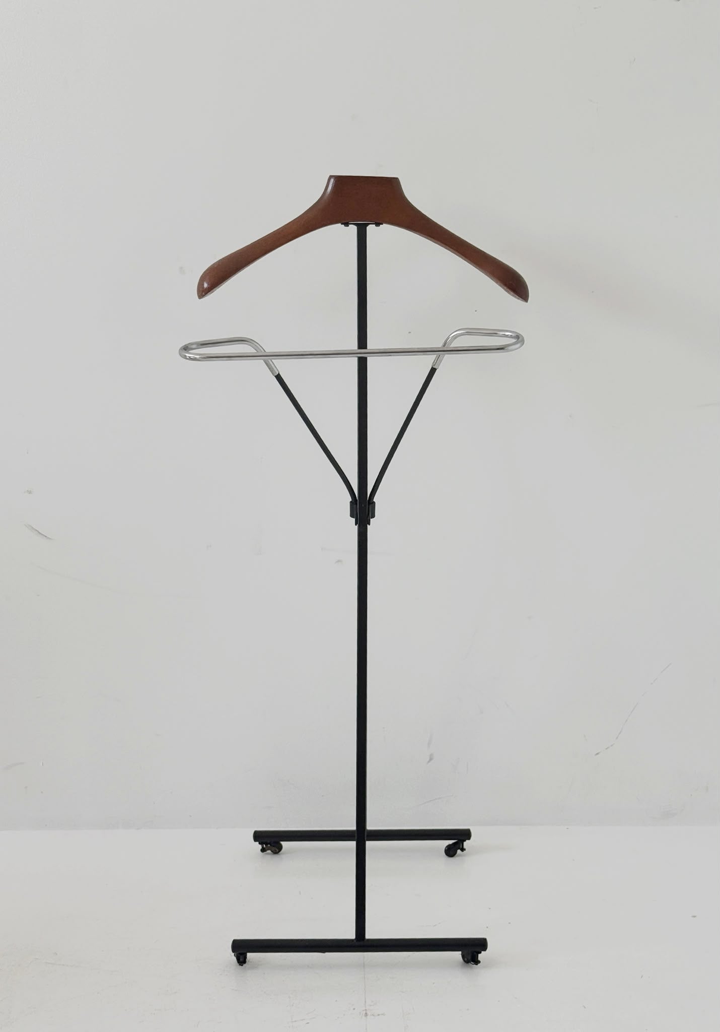 Servo muto anni '60 in metallo e legno