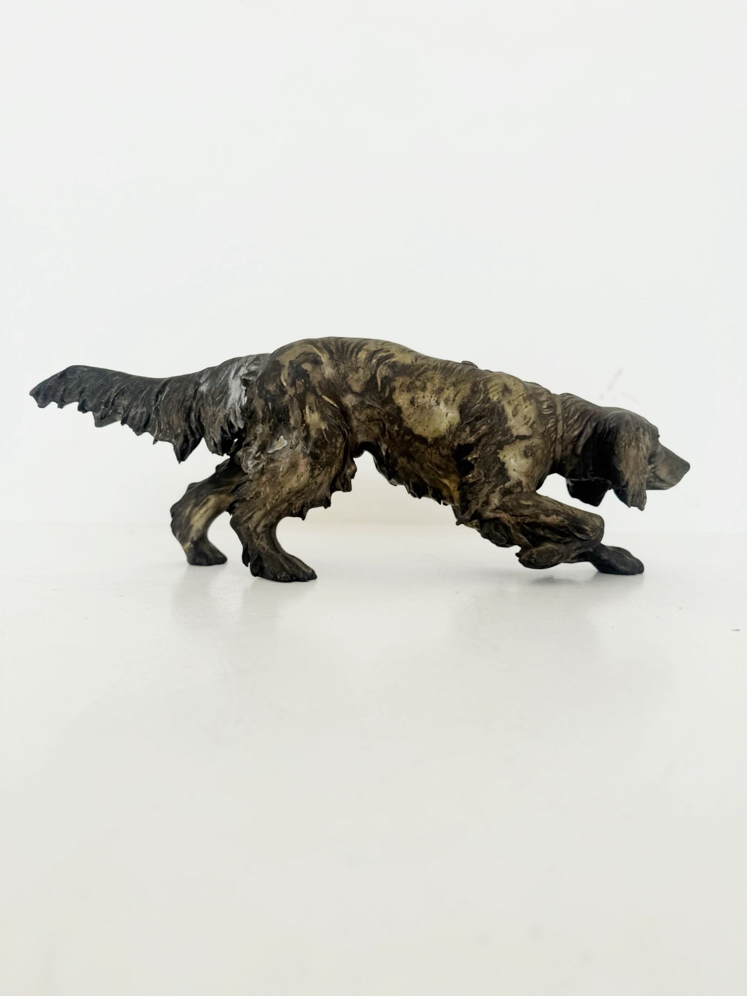 Scultura "Cane da caccia" – Bruno Tornati, Italia, anni '60-'70