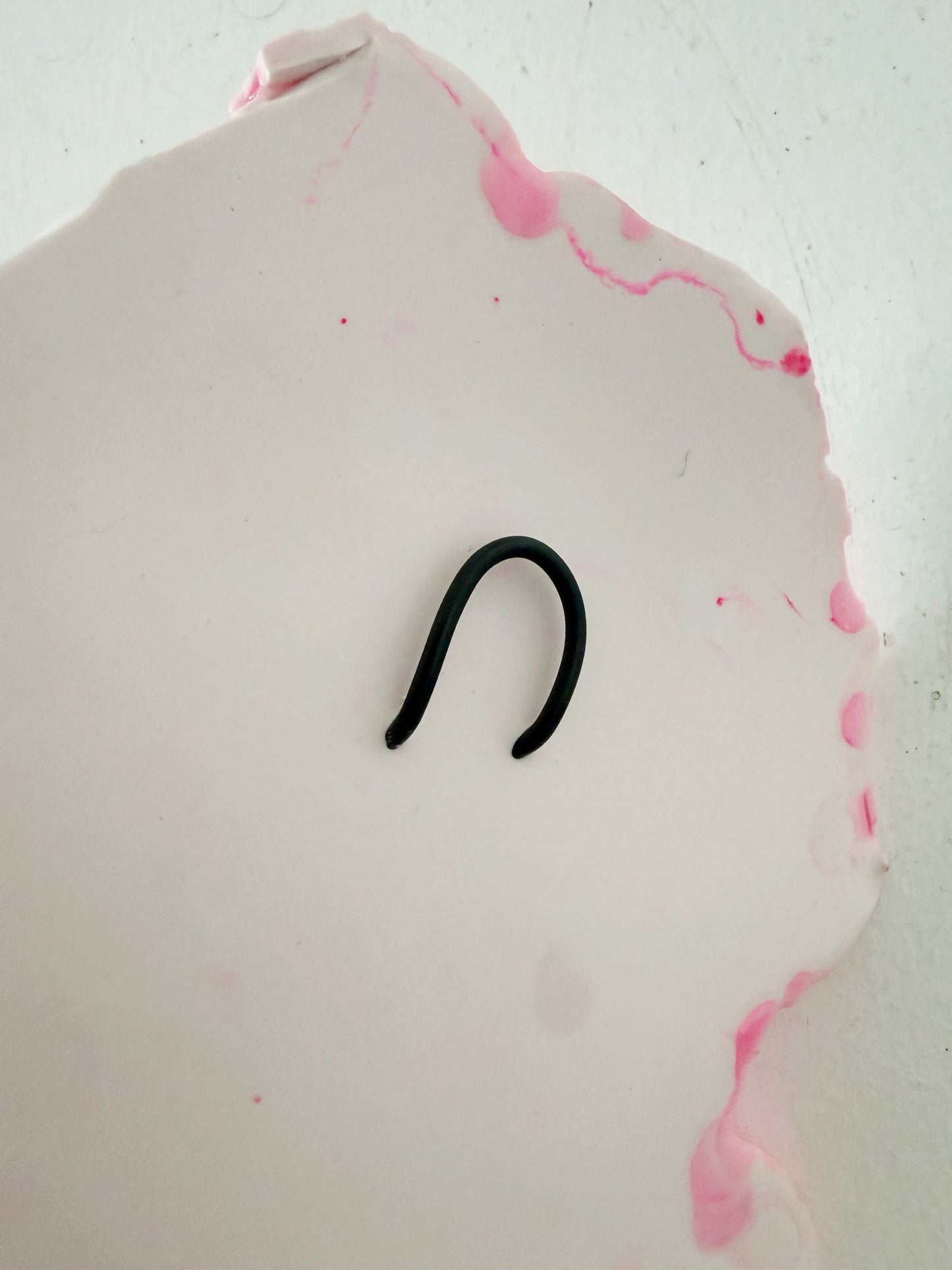 Hand-molded and finished gesso- Annarosa