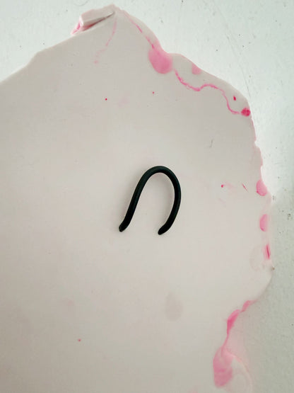 Hand-molded and finished gesso- Annarosa