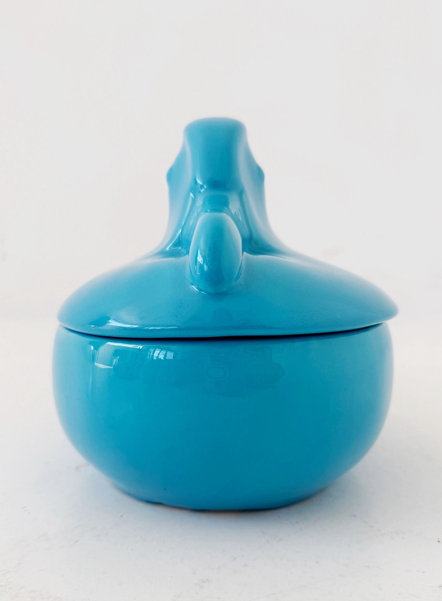 Ferlaro decorative ceramic in the shape of a duck