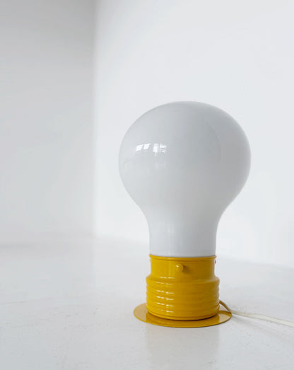 Vintage light bulb table lamp – 1960s/1970s