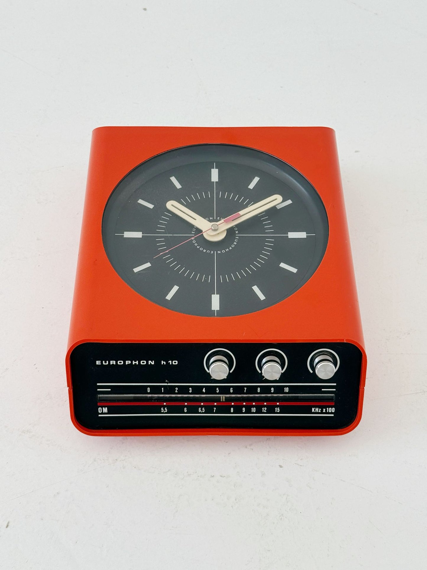 Europhon H10 alarm clock radio, 1970s