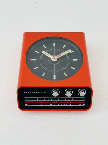 Europhon H10 alarm clock radio, 1970s