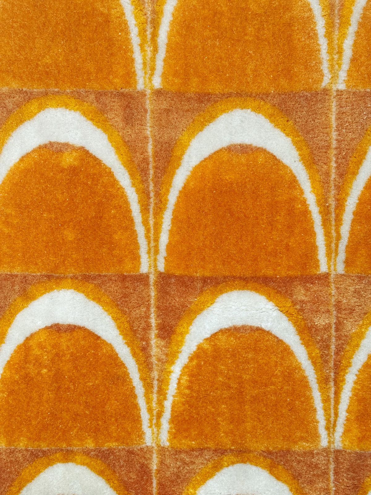 1970s Geometric Wool Rug