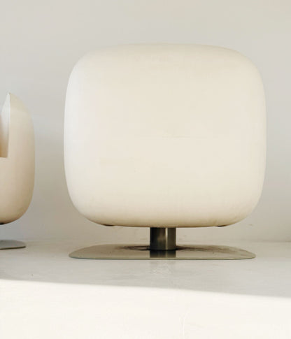 Pair of "Big Jim" armchairs Designed by Stefanon Getzel for Luxy