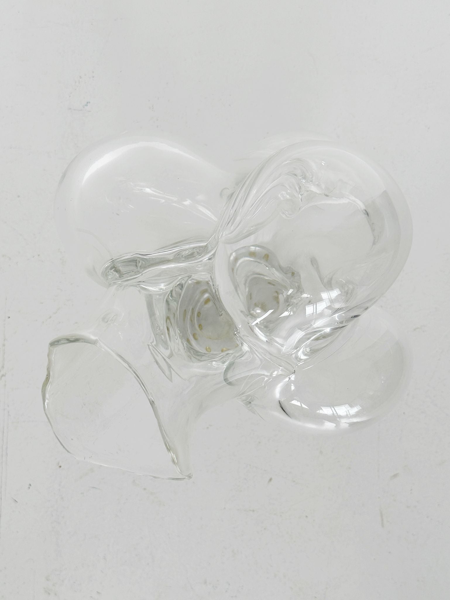 Zanetti Murano – Scultura astratta in vetro, anni '80-'90