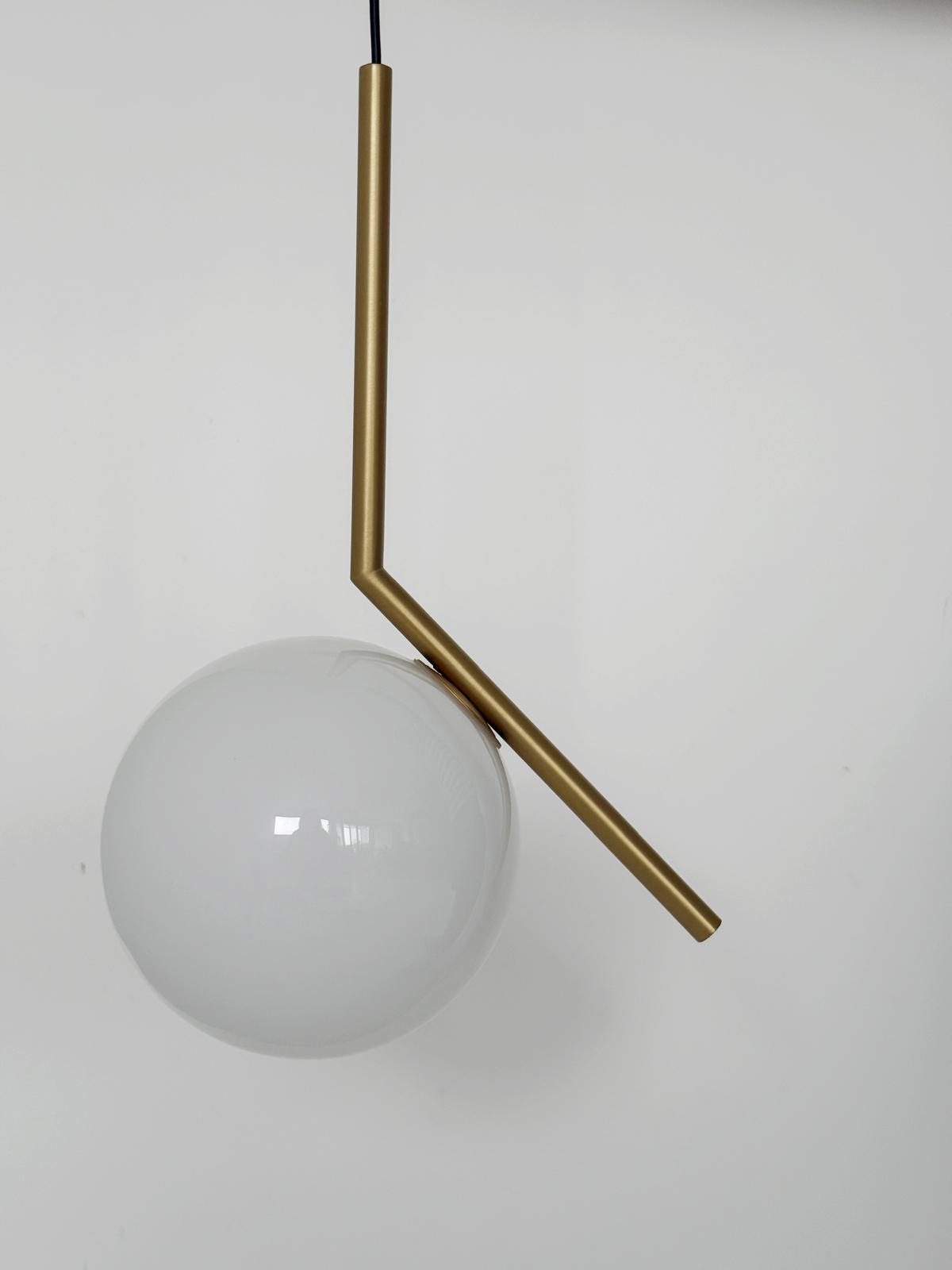 FLOS pendant lamp, model IC Lights S1, designed by the renowned Michael Anastassiades.