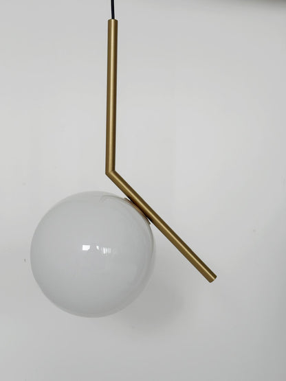 FLOS pendant lamp, model IC Lights S1, designed by the renowned Michael Anastassiades.