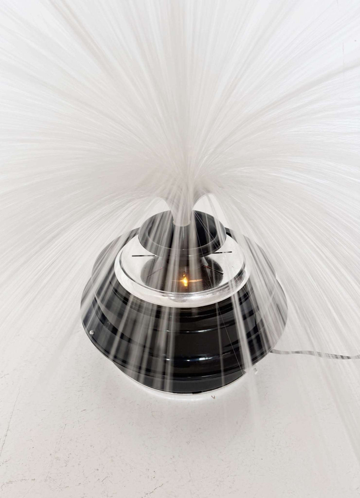 Space Age fiber-optic lamp, 1970s