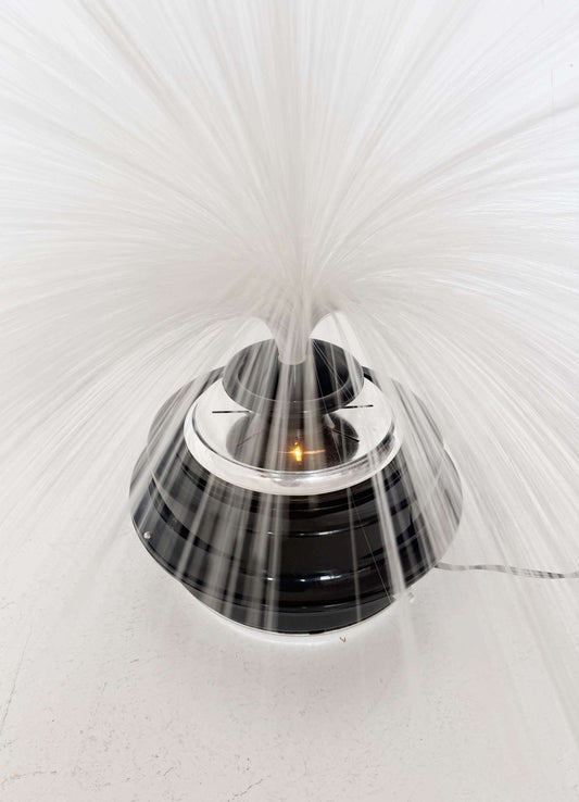 Space Age fiber-optic lamp, 1970s
