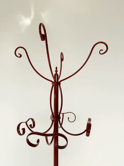 Wrought iron coat rack, Italy, 1960s