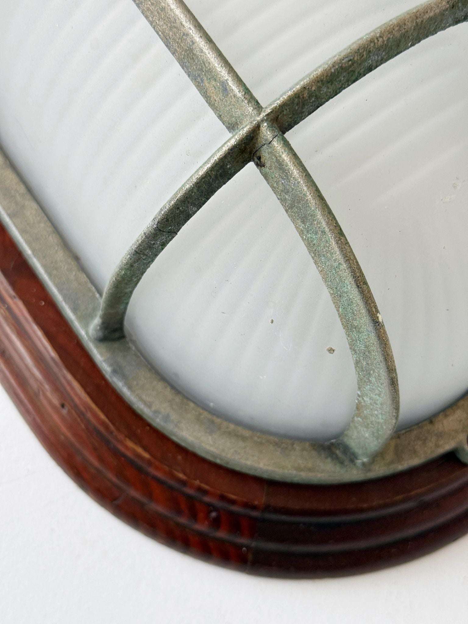 Nautical opal glass ceiling light (1955–1963)